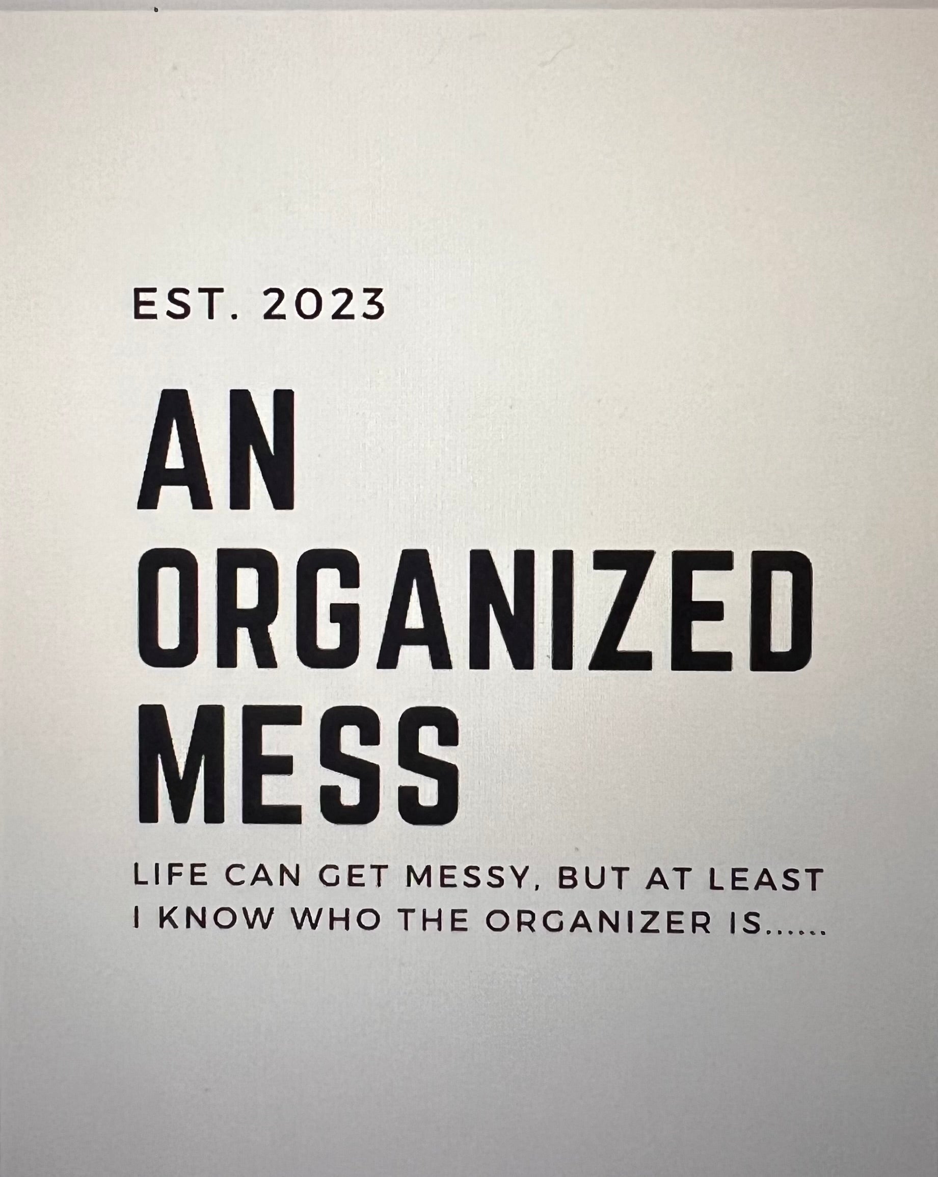 AN Organized MESS logo